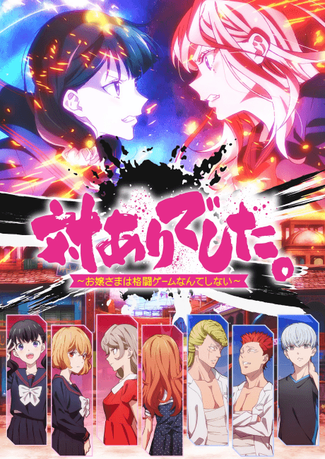 Póster de Young Ladies Don't Play Fighting Games