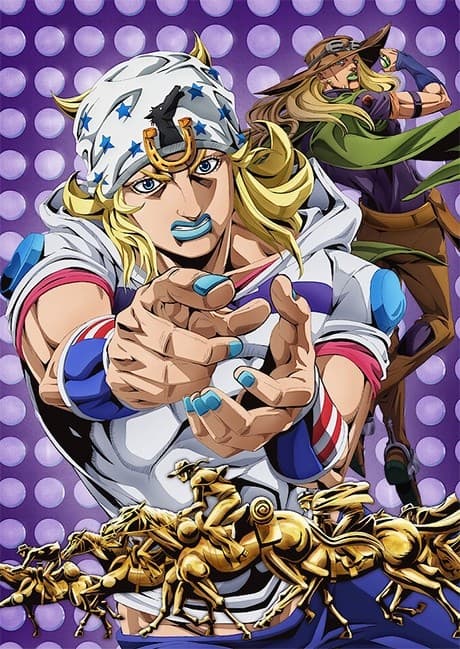 Póster de STEEL BALL RUN JoJo's Bizarre Adventure 1st STAGE