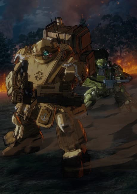 Póster de Soukou Kihei Votoms: Haiiro no Hexe