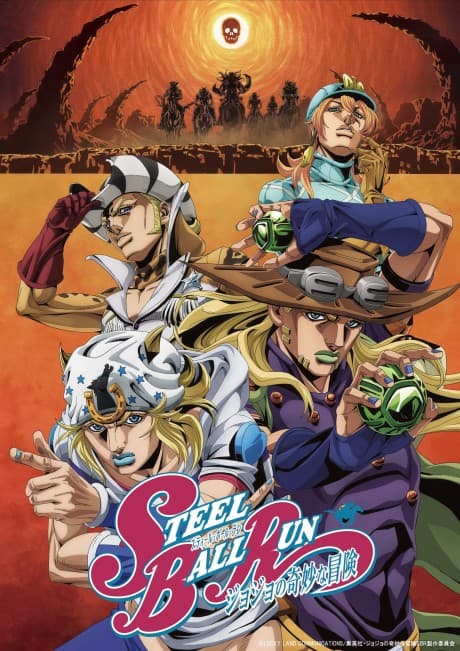 Póster de STEEL BALL RUN JoJo's Bizarre Adventure 2nd - 3rd STAGE